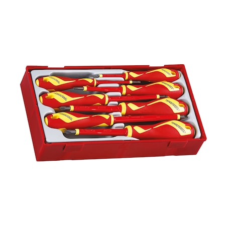 Teng Tools TTV907N - 7 Piece Flat/PH/PZ Insulated Screwdriver Set TTV907N